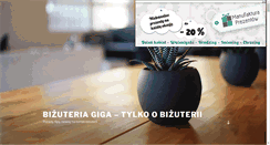 Desktop Screenshot of bizuteria.bzyk.info